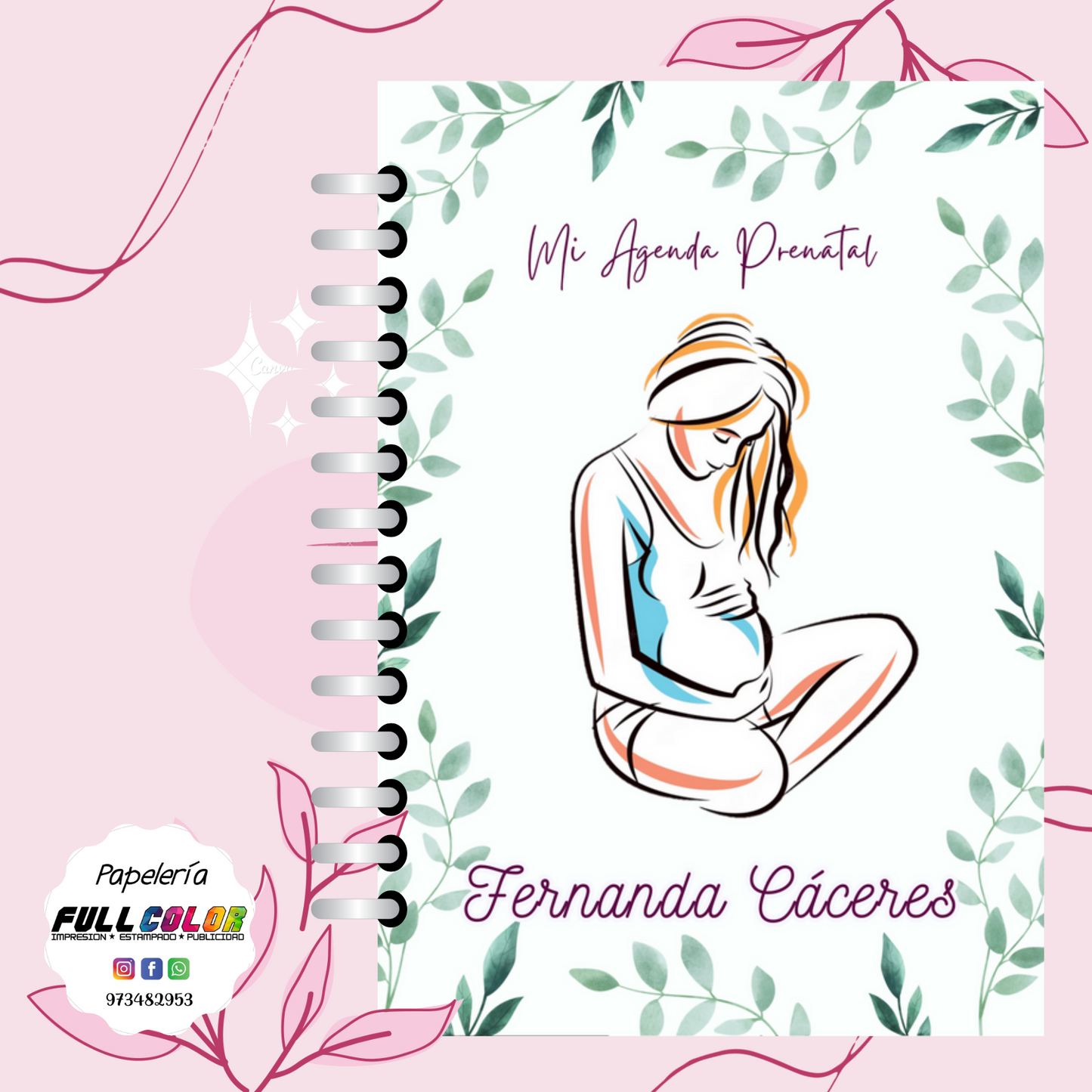 Agenda Prenatal Verde