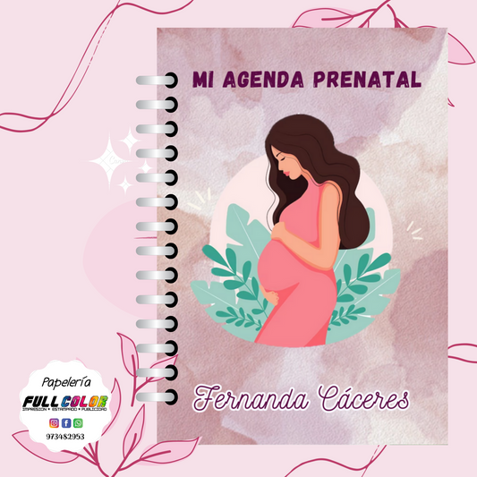 Agenda Prenatal Pastel