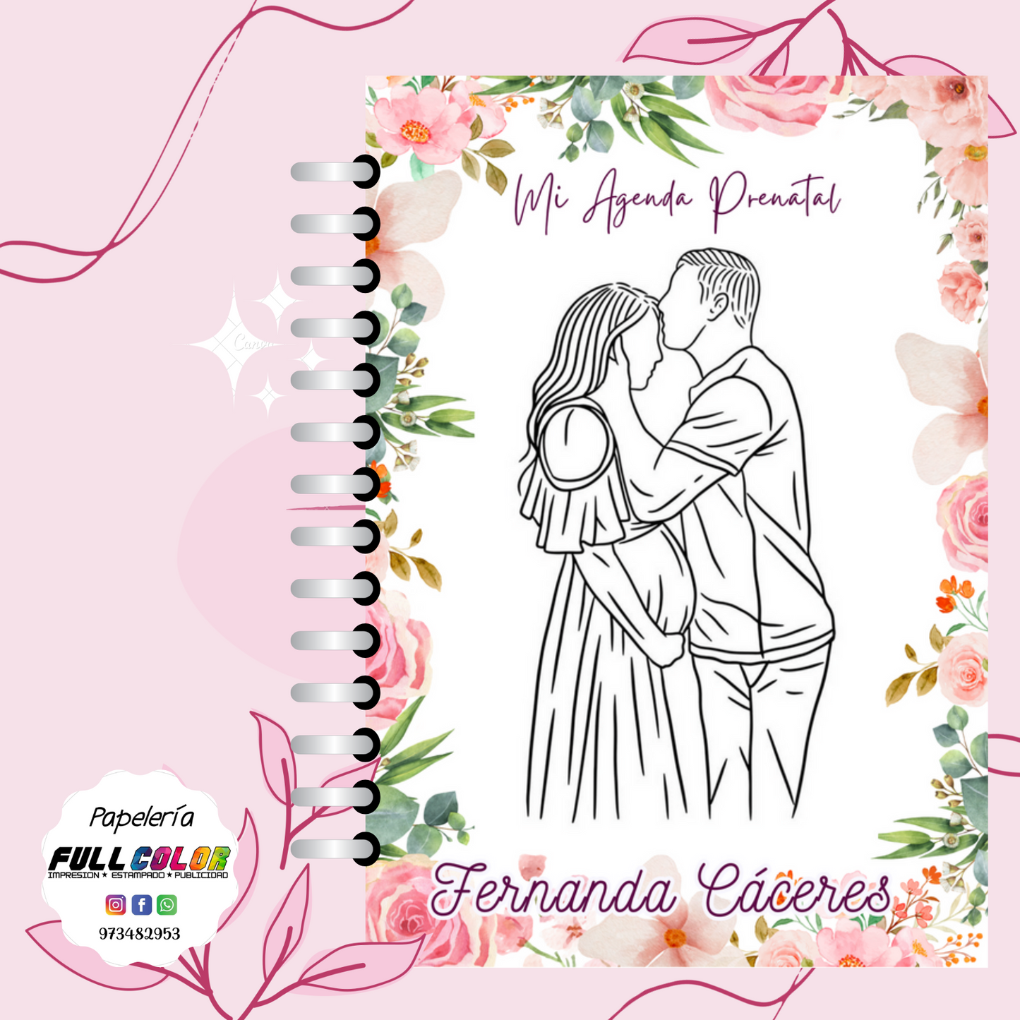 Agenda Prenatal Dibujo