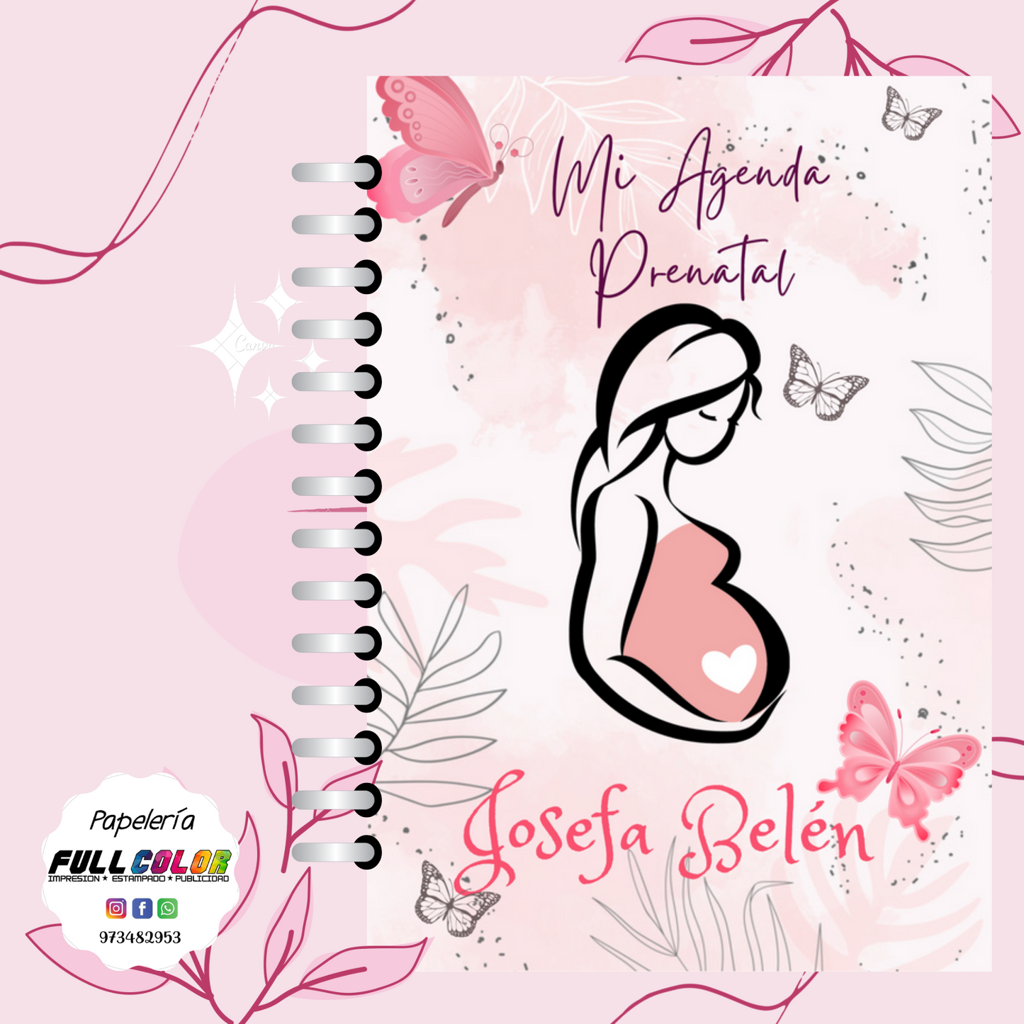 Agenda Prenatal Mariposa