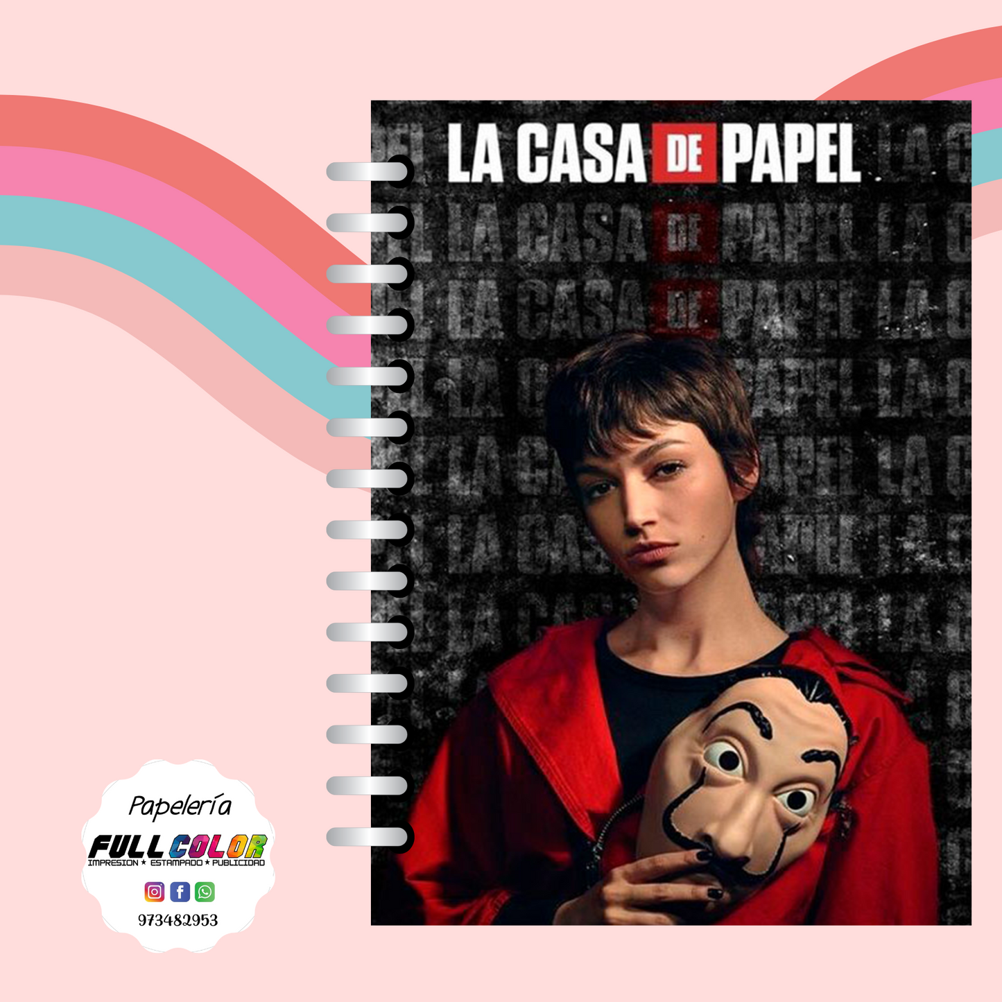 Cuaderno La casa de papel