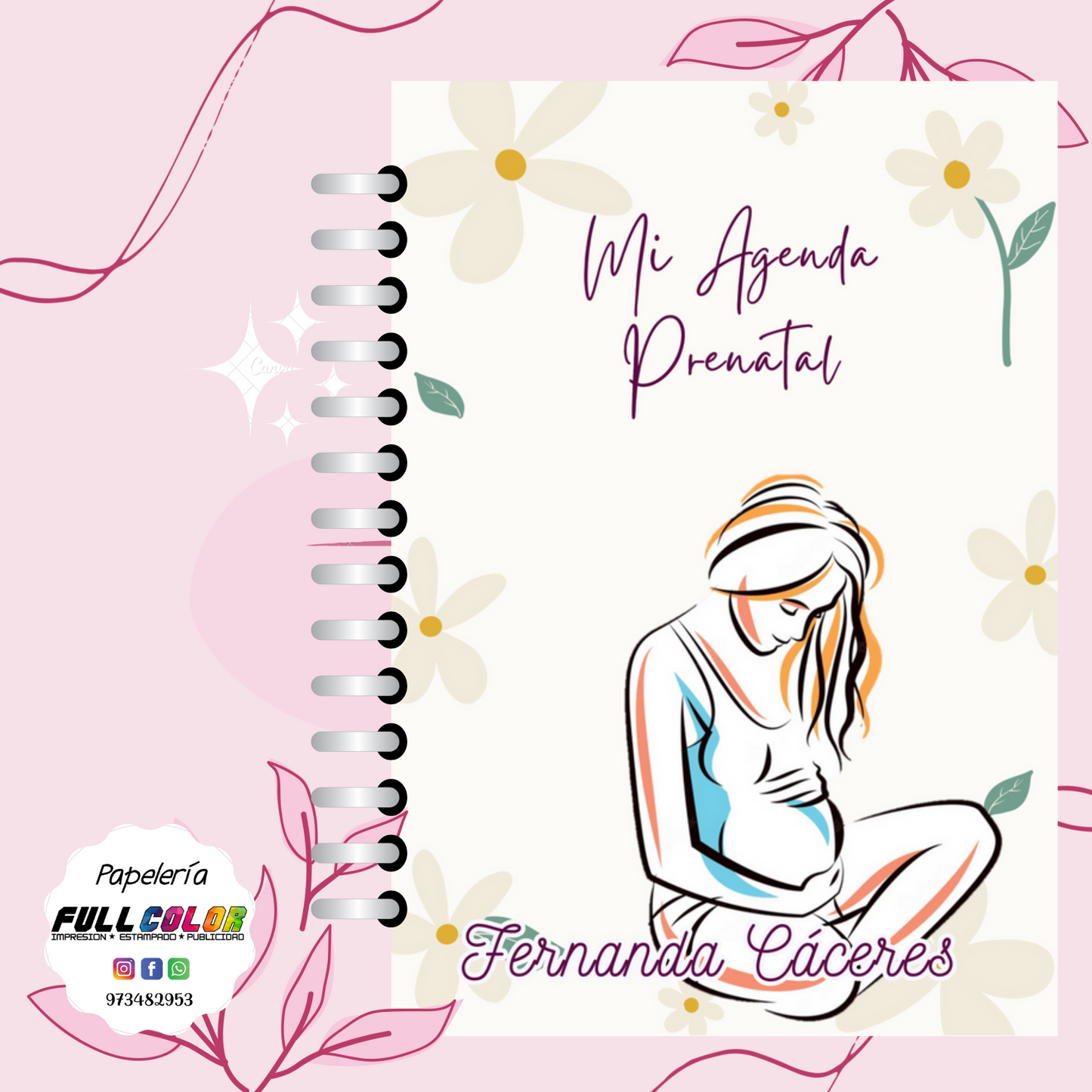 Agenda Prenatal Amarilla