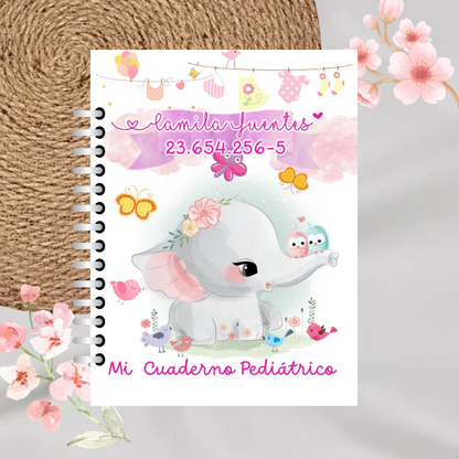 Agenda Pediátrica Elefante pajaritos