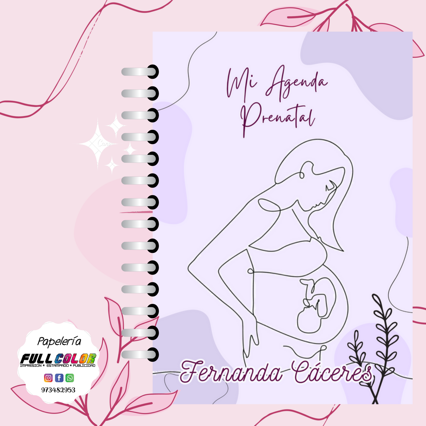 Agenda Prenatal Lila