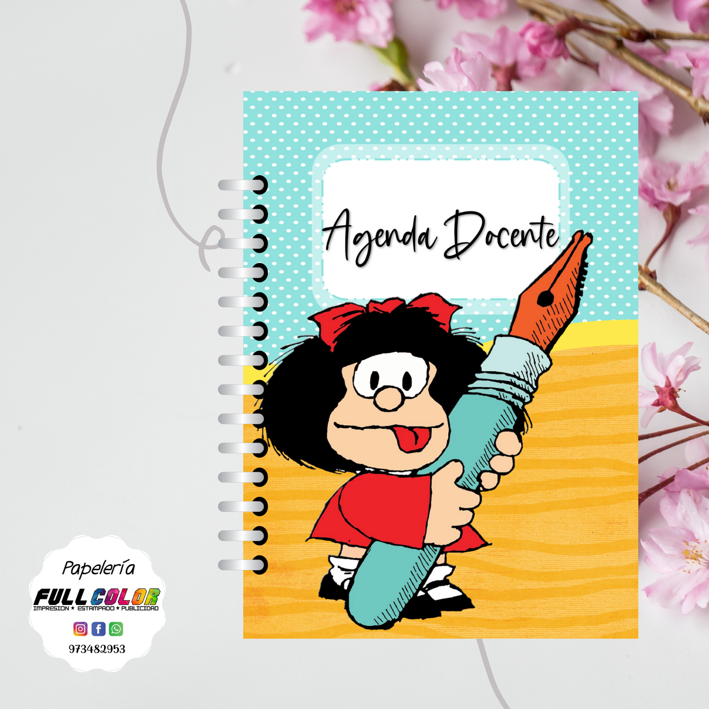 Agenda docente Mafalda