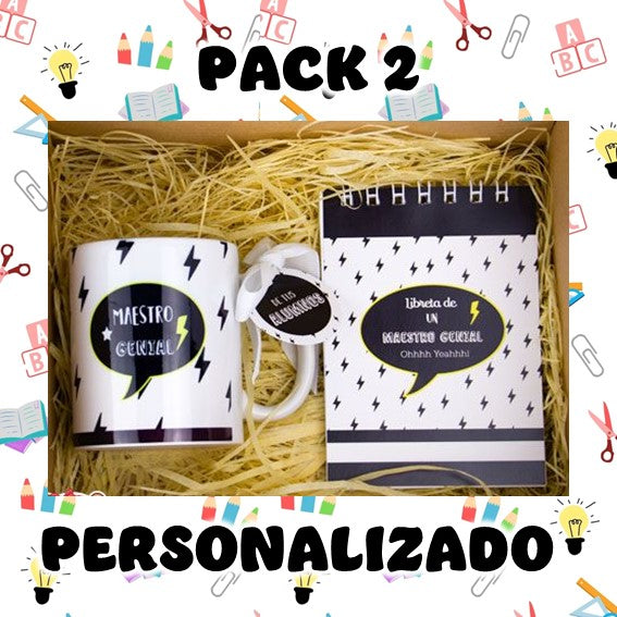 Pack 2 "Día del profesor/a"