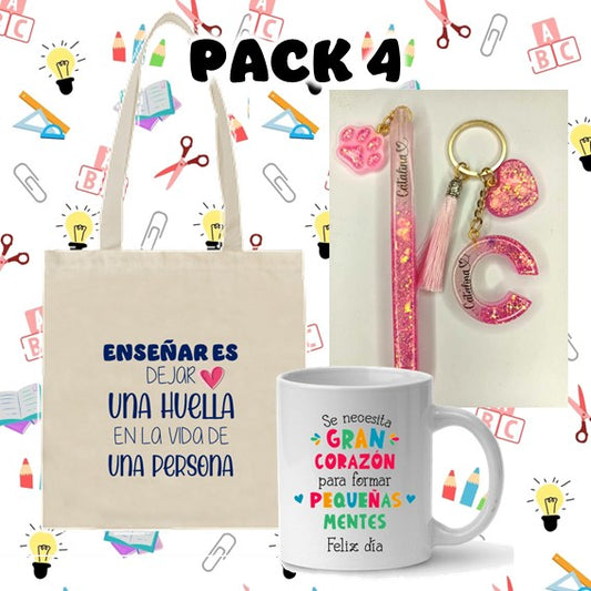 Pack 4 "Día del profesor/a"