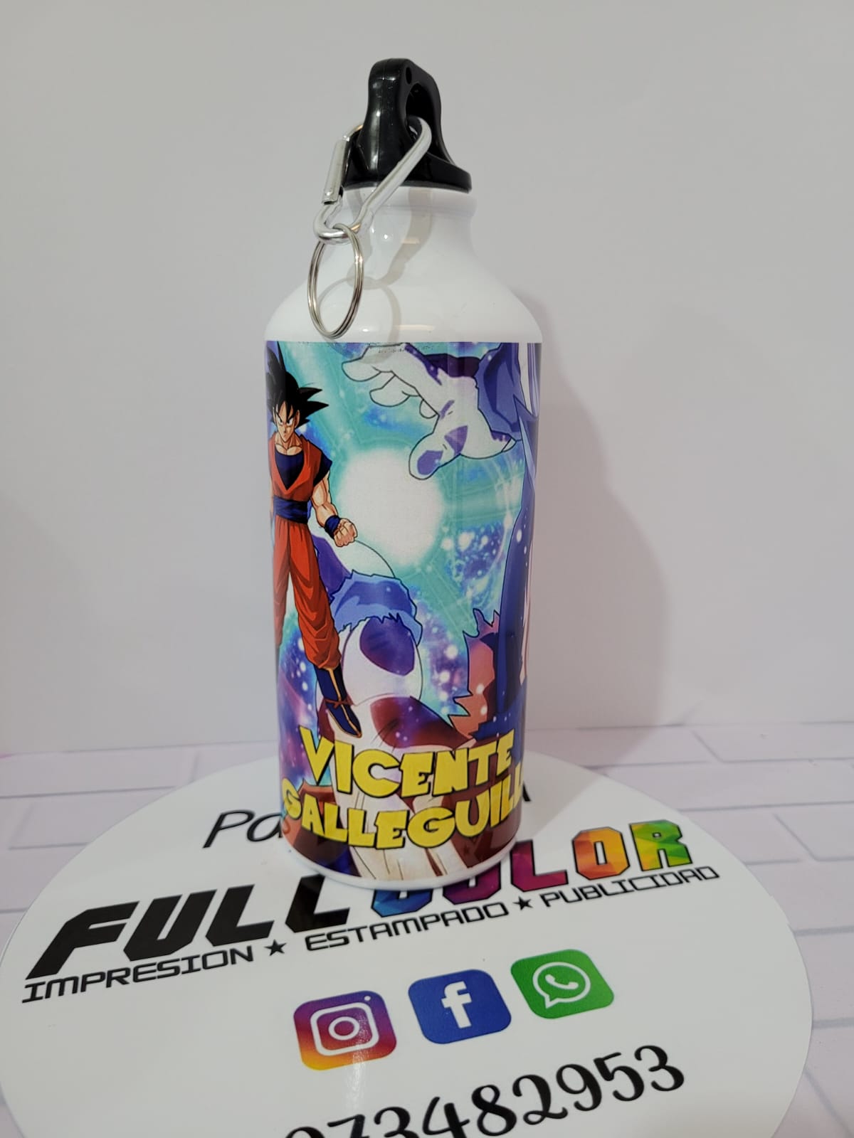 Botellas de agua Dragon Ball