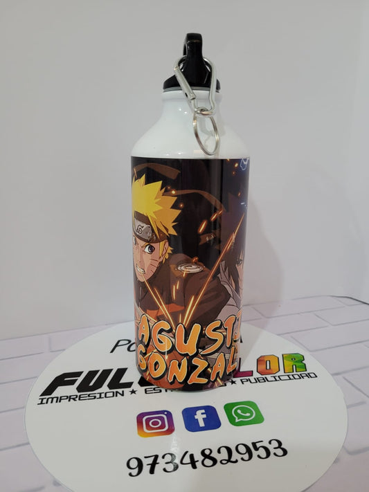 Botellas de agua Naruto