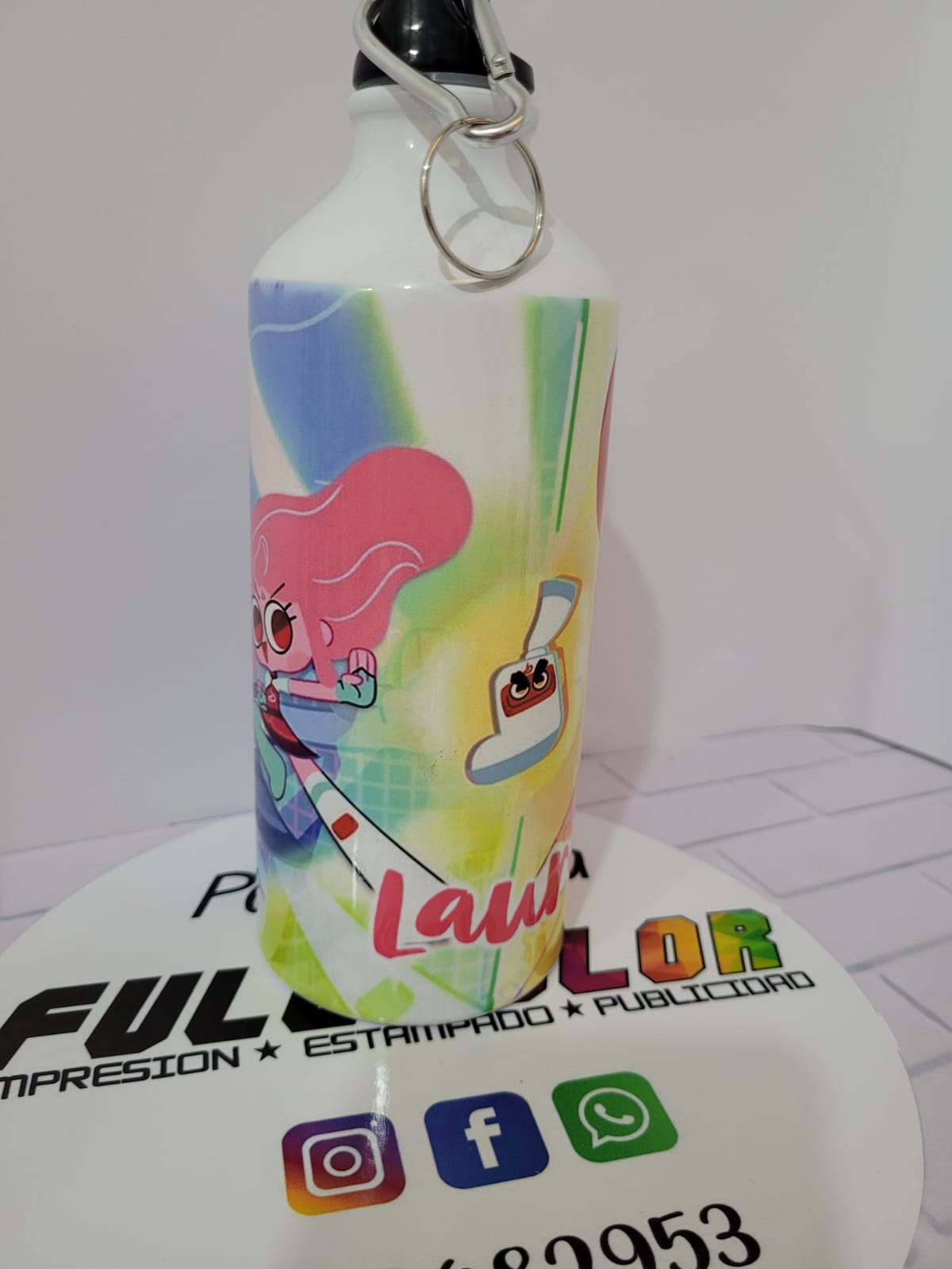 Botellas de agua personalizadas