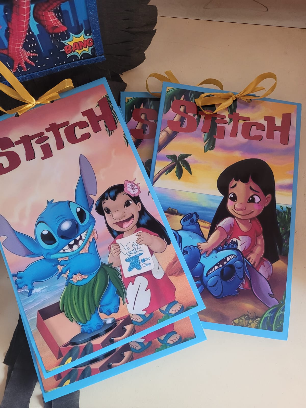 Bolsa de Cumpleaños Impresas Stich