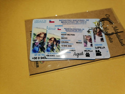 Carnet de Identidad + Plaquita