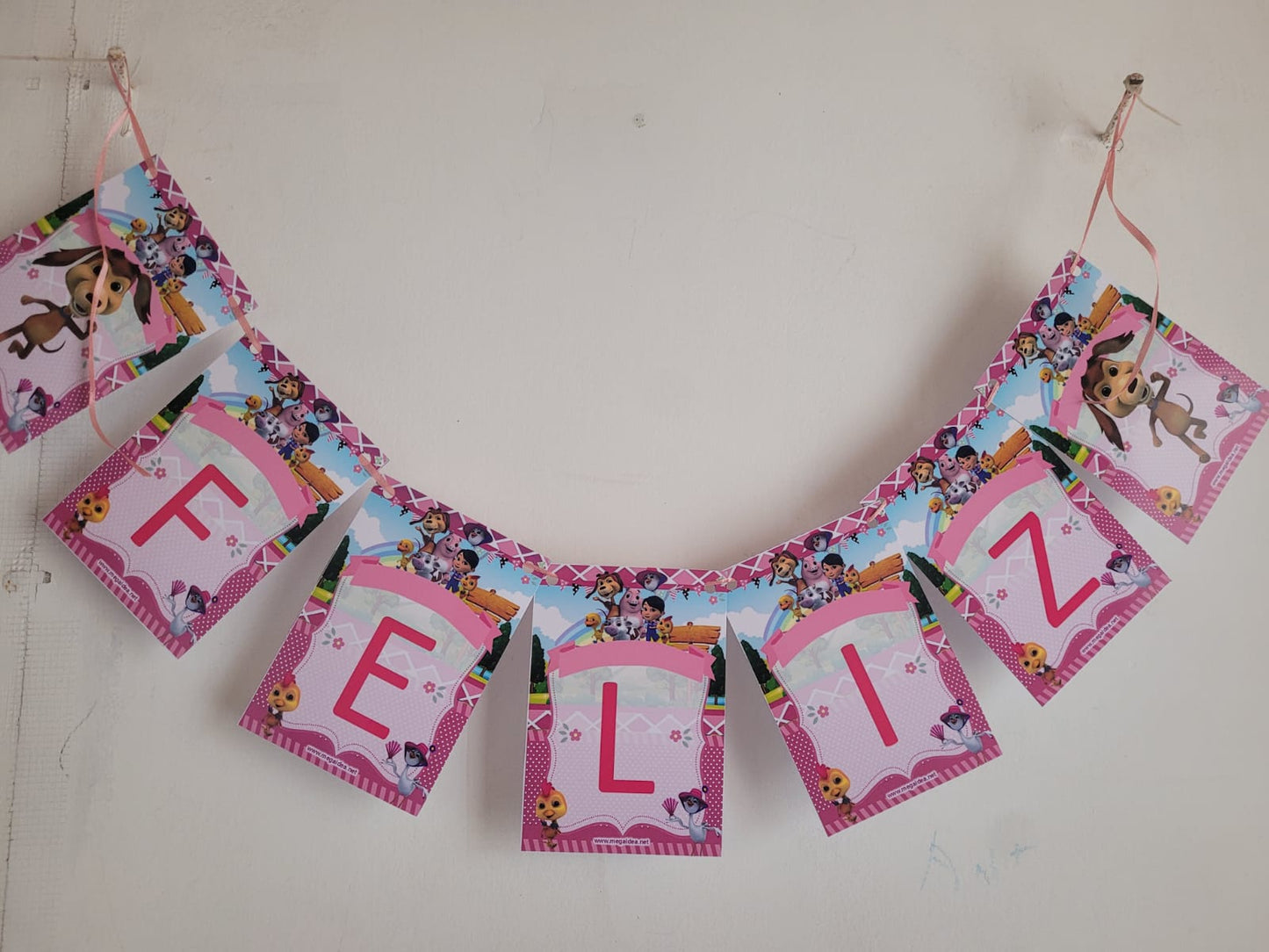 Banderín Feliz Cumpleaños Personalizado